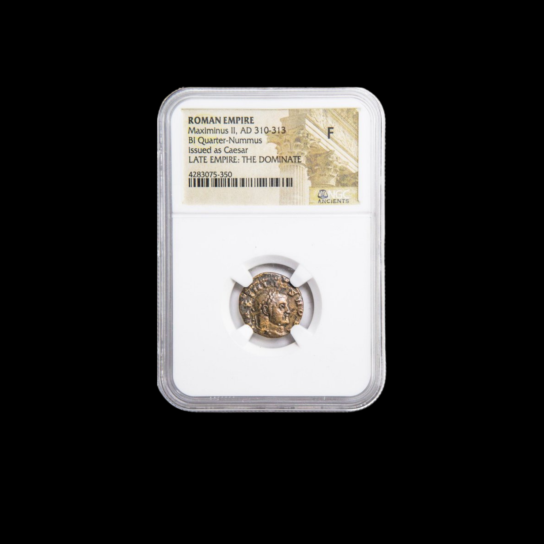 西暦286-310年ローマ帝国 マキシミアヌス BI Nummus NGC認証 西暦286-310年ローマ帝国 マキシミアヌス BI Nummus NGC認証